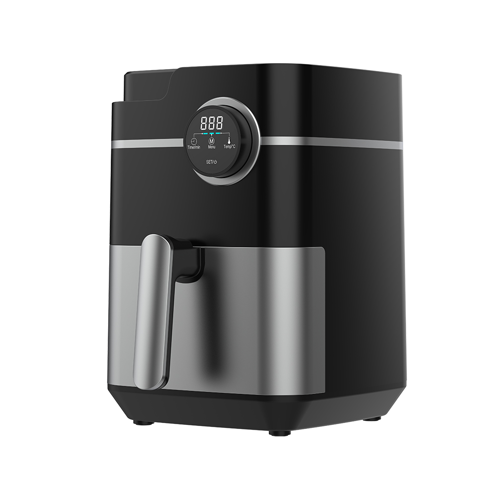 Wie nutzt das 1,8L neue Design Economic Mini Air Fryer das elektronische Panel, um einen bequemen Betrieb zu erreichen?